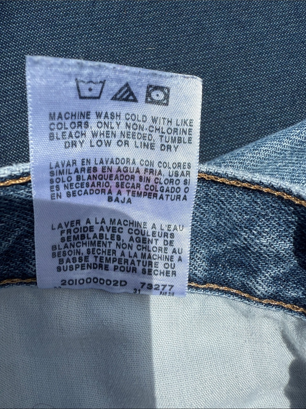 Wrangler Men's Light Blue Relaxed Fit Jeans 30/30 - Picture 5 of 5